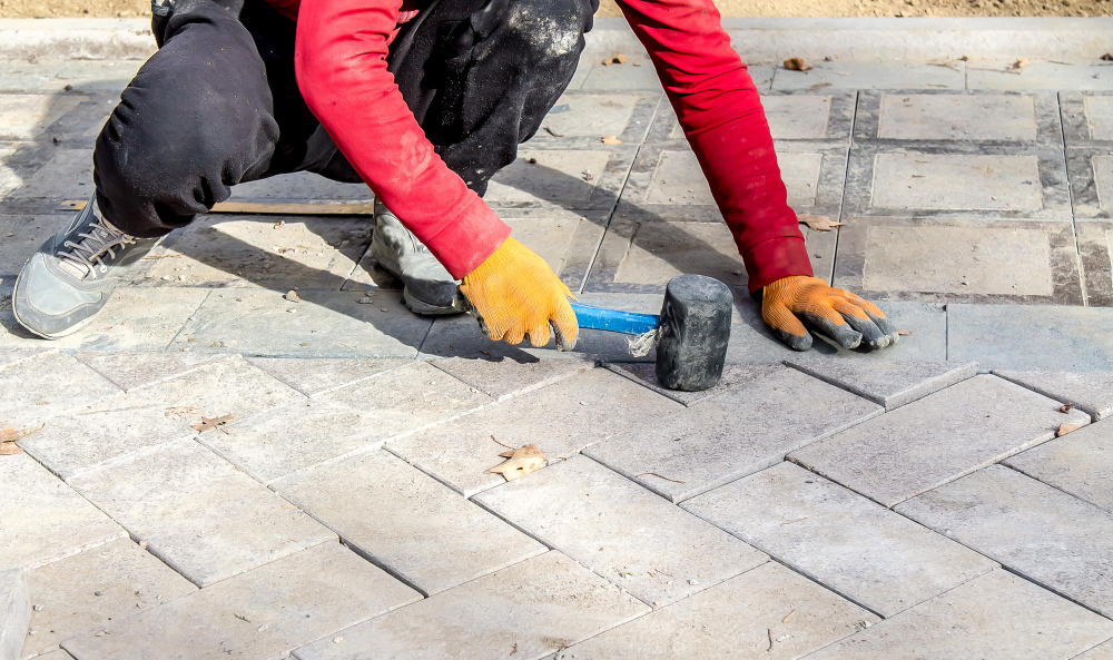 Pflasterarbeiten