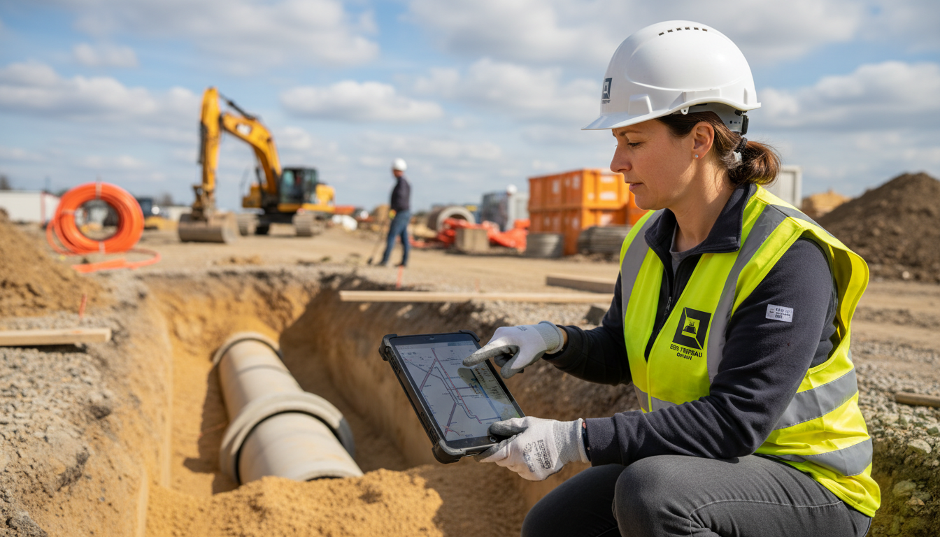 „Leitungsdokumentation im Tiefbau – digitale Erfassung von Leitungsnetzen und Infrastruktur“