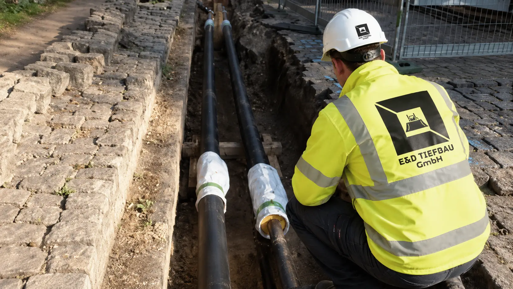 Leitungsbau für moderne Versorgungsinfrastruktur